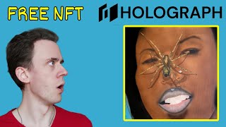 [ENDED] Free NFT on Holograph - Digital Copy of "Gleam" by Spacebrat. LayerZero Airdrop Activities