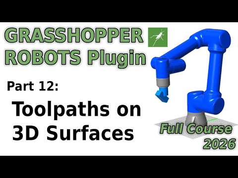 Rhino/Grasshopperにおける3D曲面ロボットツールパス生成のTips