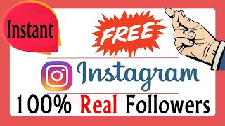 JINSI YA KUPATA 10K FREE FOLLOWERS ON INSTAGRAM I Free Instagram Followers: