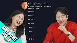 KOREANS REACT TO AMERICAN MEMES  ( NEW UPDATED! )