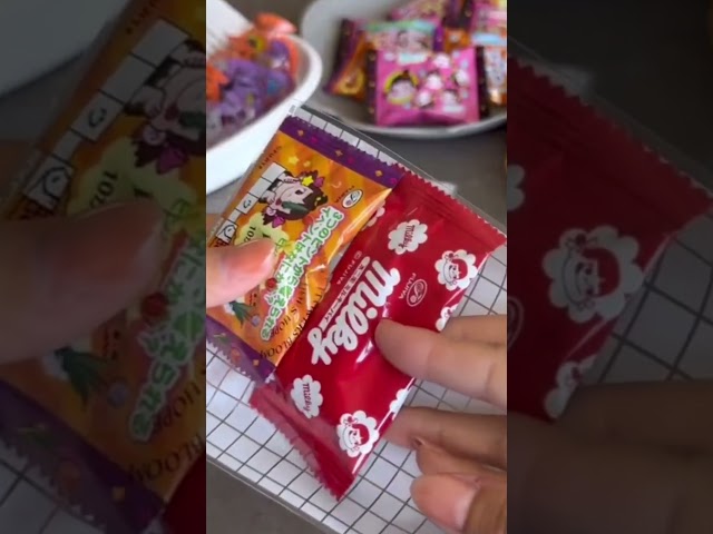 ［ASMR］ハロウィン🎃のお菓子をラッピングする音｜#asmr #wrapping #ラッピング #睡眠 #ハロウィン