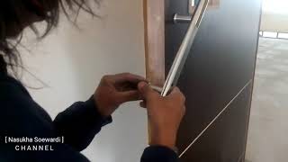 Teknik Pasang Handle Pintu Panel