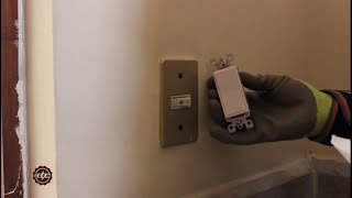 Como cambiar un apagador sencillo || CIRCUITO ENERGIZADO || apagador Leviton DECORA.