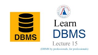 DBMS Lecture 15 (Normalization 1nf)