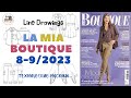 LA MIA BOUTIQUE 8-9/2023/ LINE DRAWINGS. Итальянский выпуск #boutiqueеtrends