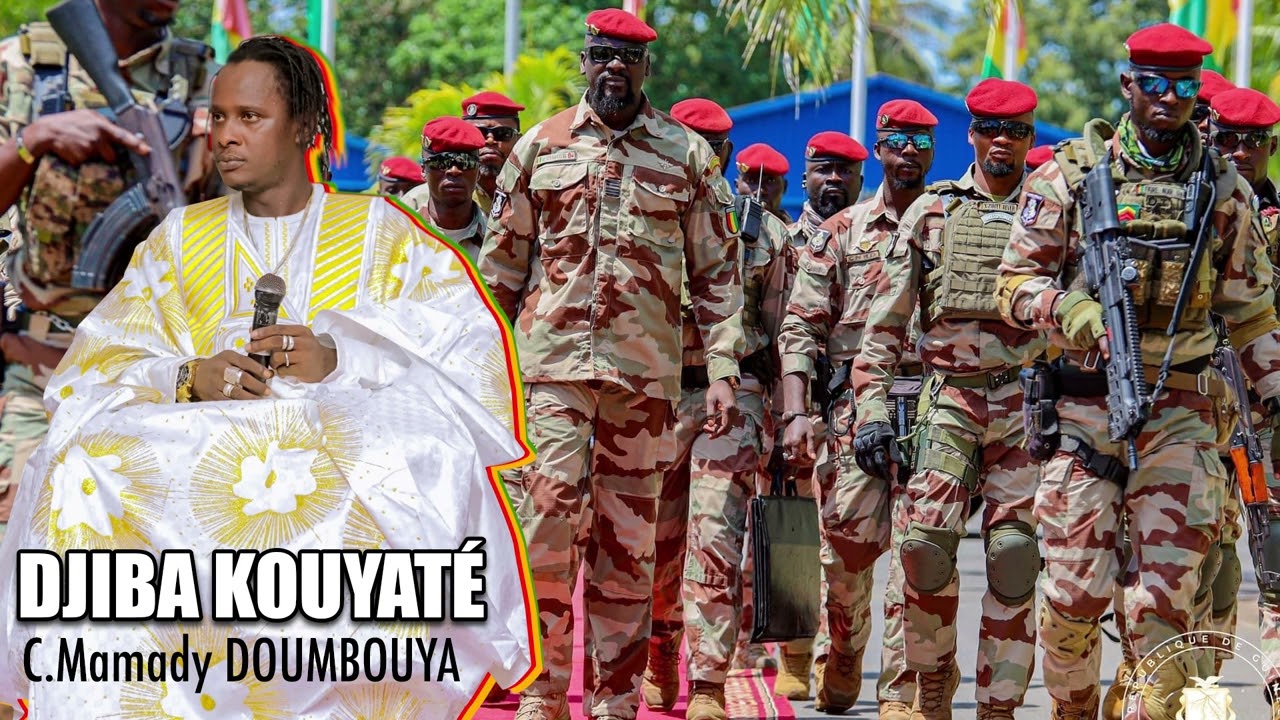 Djiba Kouyaté Colonel Mamadi Doumouya N:3