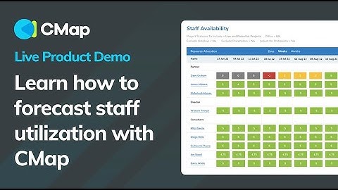 How to Increase Staff Utilization with CMap
