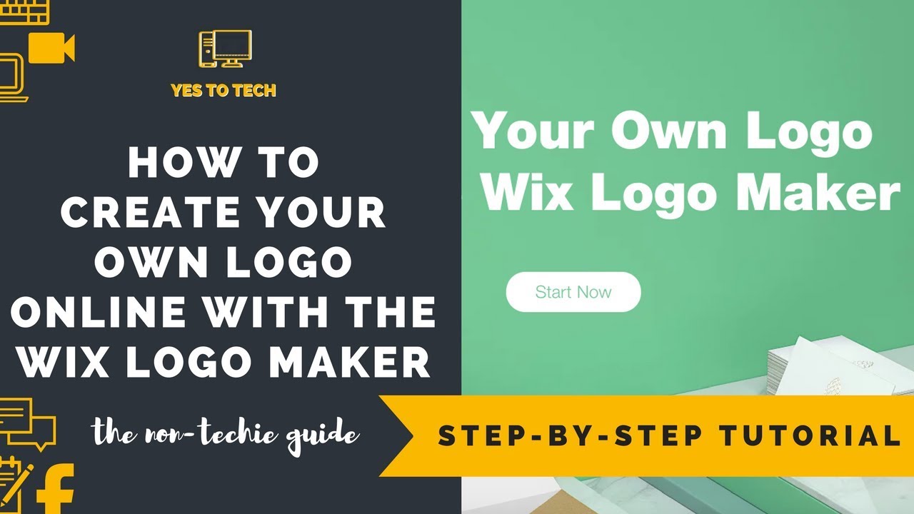 Wix Logo Maker Tutorial: How To Create Your Own Logo Online With The Wix  Logo Maker Free Logo Tool - Youtube