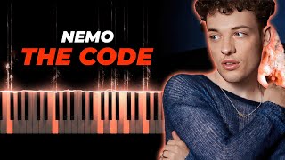 Nemo - The Code - piano karaoke instrumental cover