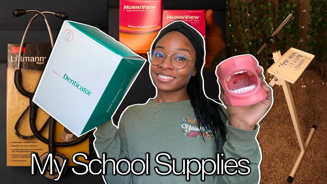 My Dental Hygiene Supplies Dental Hygiene School YouTube