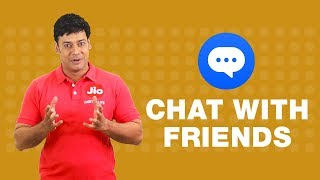 Jio Chat - How to Chat with friends using Jio Chat App (Hindi) | Reliance Jio screenshot 4