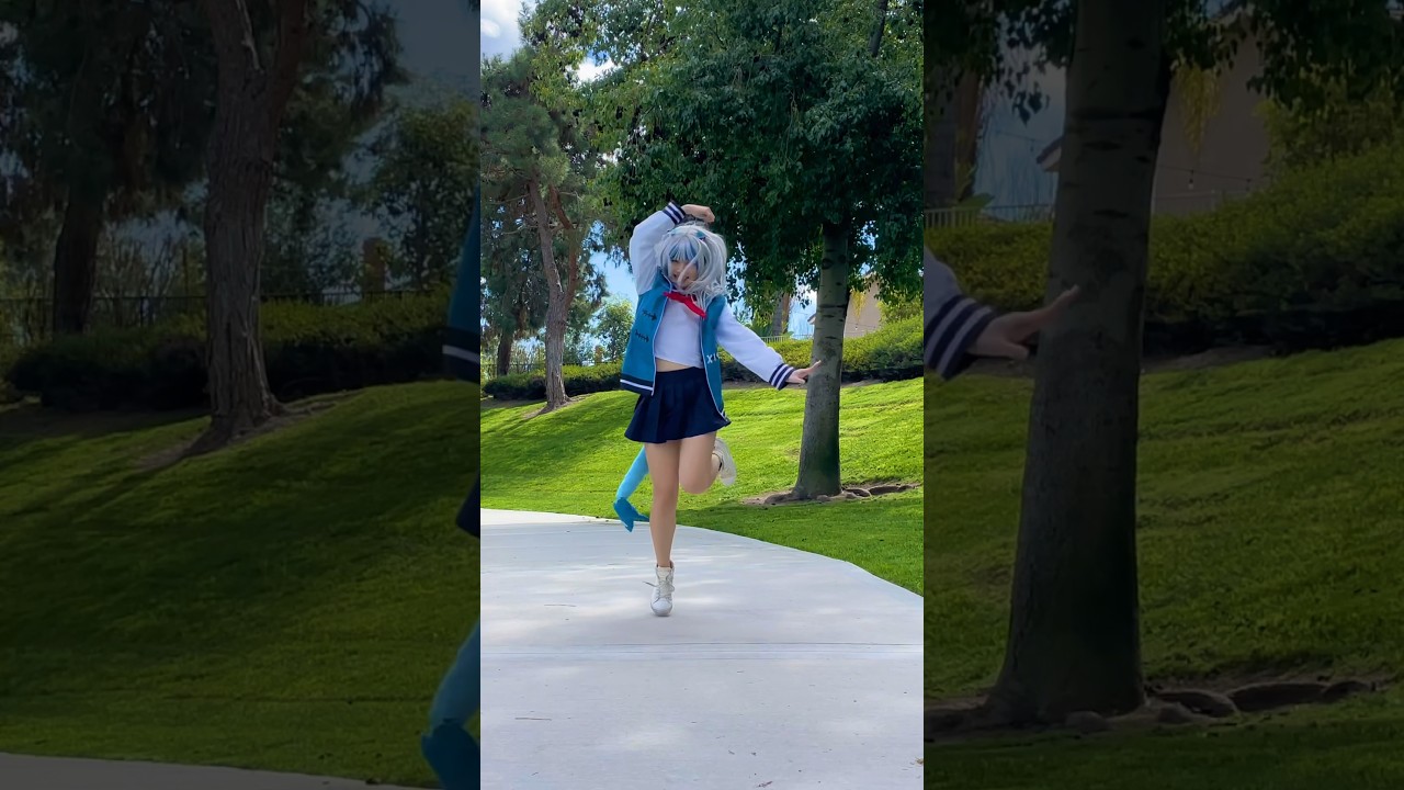 Aikotoba III Dance Cover in Gawr Gura Cosplay~