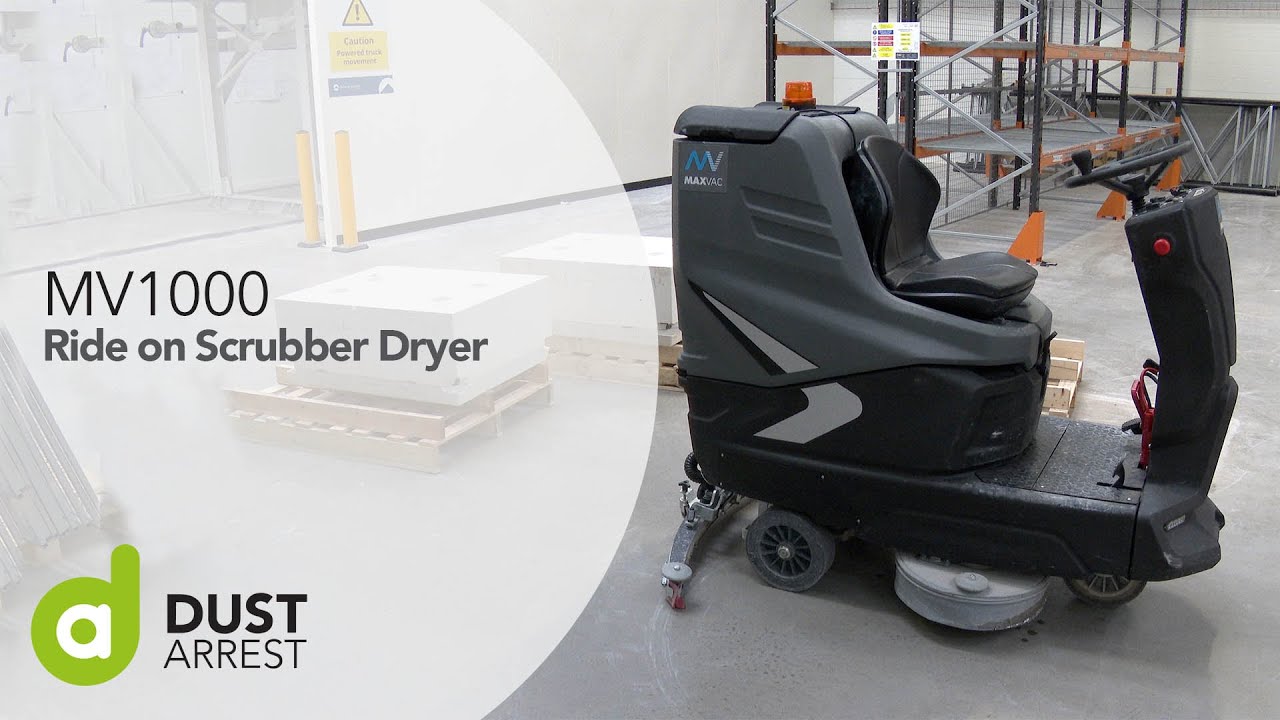 MV1000 - Ride-on Scrubber/Dryer - Explainer