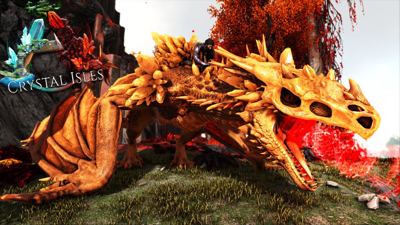 ASI ES EL *NUEVO BOSS CRYSTAL WYVERN QUEEN* Y SUS HABILIDADES Ark