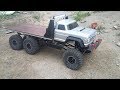 Грузовик крокодил FORD 6x6x6 самодельный Truck Trial. Мини обзор made in Russia Челябинск  RC Trophy