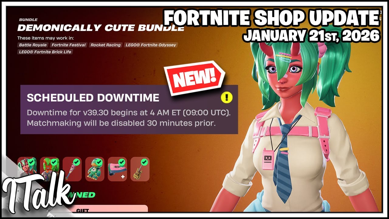Fortnite Shop NEW UPDATE TOMORROW January 21st 2026 Fortnite 