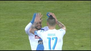 Il gol di Insigne - Bologna - Napoli 1-7 - Giornata 23 - Serie A TIM 2016\/17