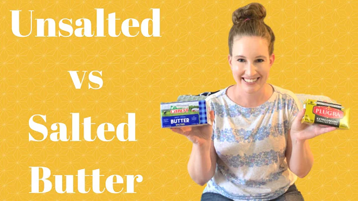 Choosing Between Salted and Unsalted Butter for Baking