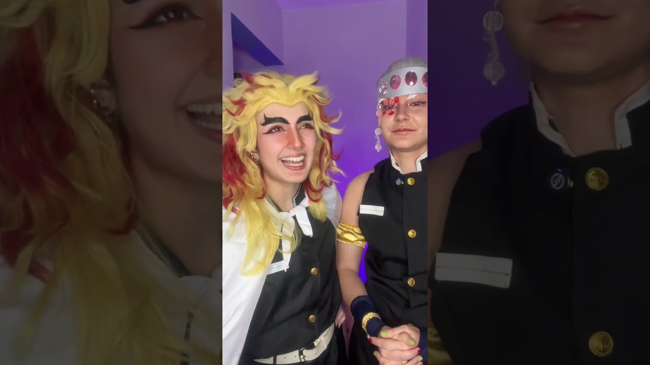 RENGOKU É UZUI PESAM O CLIMA!!! #cosplay #kimetsunoyaiba @Nandalorenzine