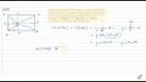 A point `O` inside a rectangle `A B C D` is joined to the vertices. Prove that the sum of the a...
