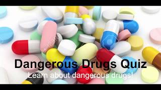 Dangerous Drugs Quiz screenshot 1