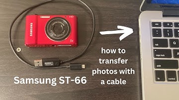 How to Transfer Photos from your Samsung ST-66 Camera to your Computer