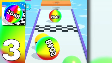Ball Run 2048-All level gameplay part 3