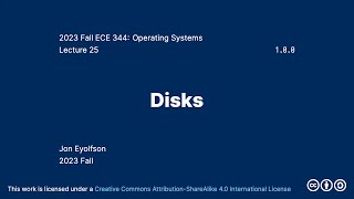 Disks (2023 Fall ECE 344 Section 2)