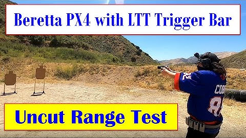 Beretta PX4 Langdon LTT Optimized Trigger Bar - Uncut Range Test