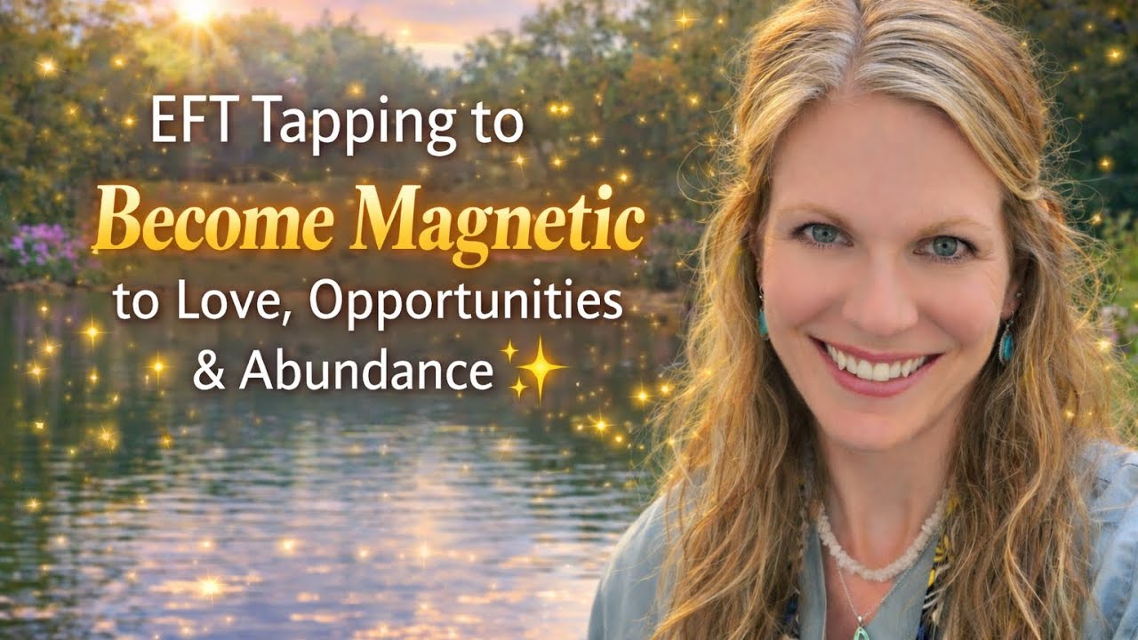 EFT Tapping to Become Magnetic to Love, Opportunities & Abundance - YouTube