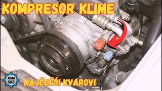 Kompresor Klime - 5 učestalih kvarova