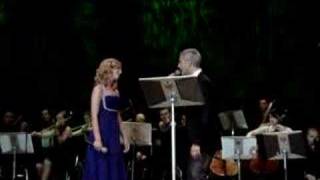 Alessandro Safina in duet cu Adela Popescu -Sala Palatului , 6 iunie 2008 Bucuresti Romania