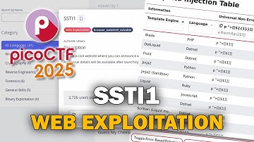 picoCTF 2025 - Web Exploitation - SSTI1