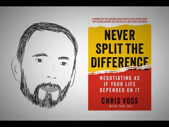 How to Negotiate: NEVER SPLIT THE DIFFERENCE by Chris Voss