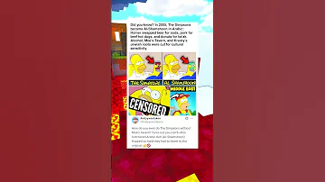 Did You Know In 2005 The Simpsons Became Al Shamshoon In Arabic Homer Swapped Beer For Soda Pork 