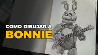 Como Dibujar a Bonnie de FNAF