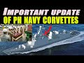 Important update tungkol sa brand new ph navy corvettes