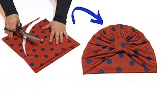 PRACTICAL BONE Making Without Using a Sewing Machine | HOW TO SEW A BONNET?