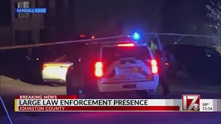 Johnston County large law enforcement presence