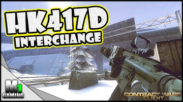 Contract Wars 2018 - HK417d Full Custom (Snow Map)