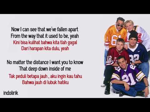 Backstreet Boys I Want It That Way | Lirik Lagu Terjemahan