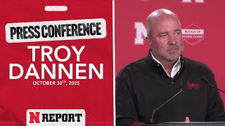 Nebraska Athletic Director Troy Dannen | Matt Rhule Contract Extension (10/30/25)