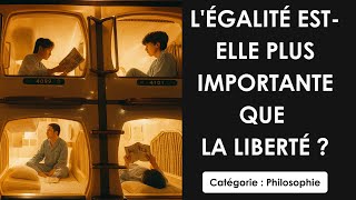 Philosophie: L'égalité est elle plus importante que la liberté ? (plan détaillé)