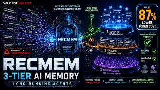 Designing Infinite Agent Memory: The RecMem Architecture. #ai #aiagents