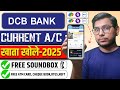Dcb Bank Current Account Opening Online 2025 | Dcb Bank Classic Current Account Open