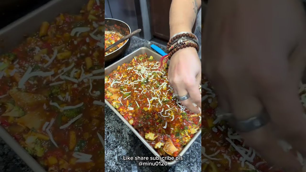 Lasagna Swaminarayan Friendly…. no onion and garlic….. Jain Lasagna 