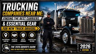 Trucking Companies Near Me: Finding the Best Carriers and Essential Gear for New Truck Drivers.
