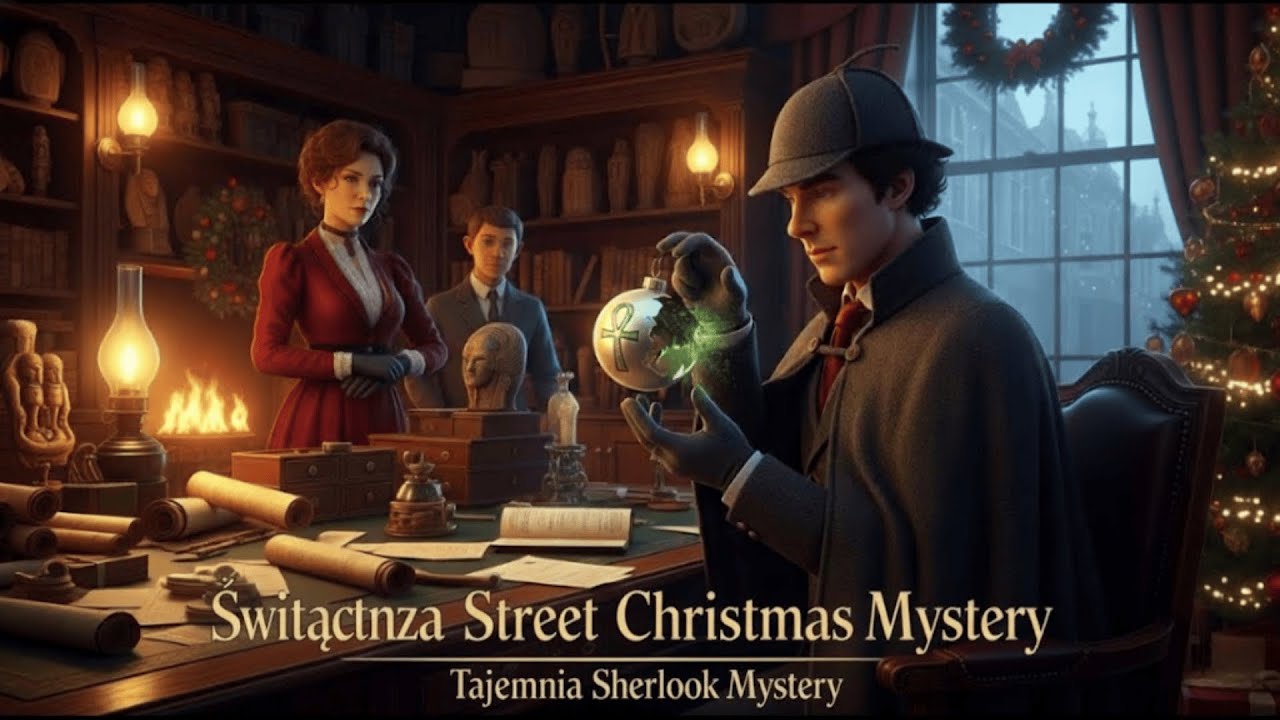 🕵️‍♂️ Sherlock Holmes i Tajemnica Świąt na Baker Street | Zagadka Sherlocka Holmesa