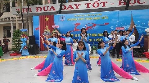 Bài ca người giáo viên nhân dân | Thầy cô trường THPT Phan Ngọc Hiển