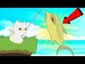 КОТ ПОЙМАЛ ОГРОМНУЮ РЫБУ МОНСТРА! | Cat Goes Fishing